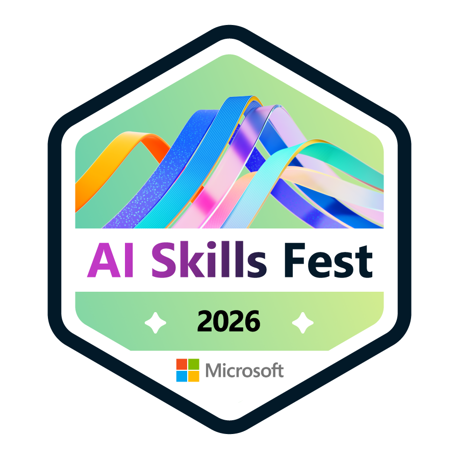 Microsoft AI Skills Fest 2026 Badge